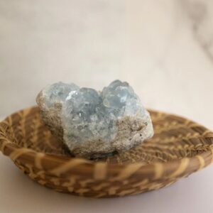 Madagascar Celestite Cluster — “Whisper of the Sky”