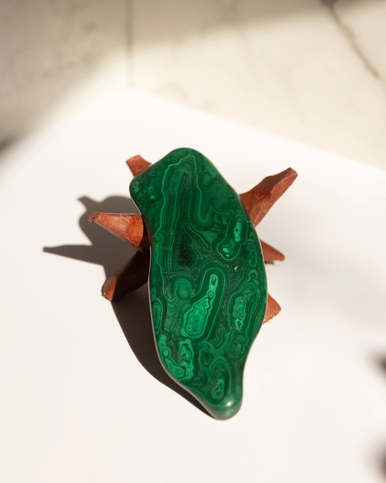 Malachite Polished Stone - Image 2