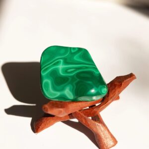 Malachite, Polished