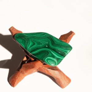 Malachite, Polished