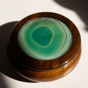 Box with Green Agate lid