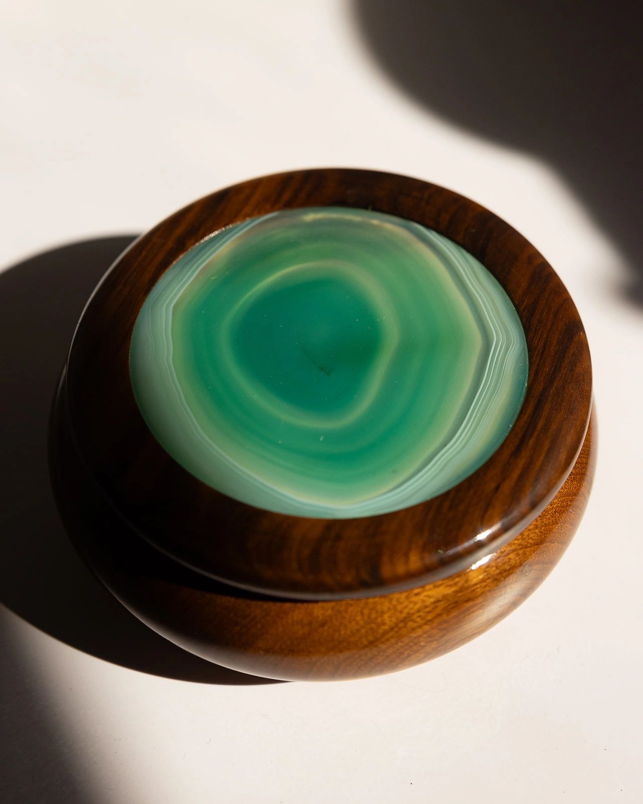 Box with Green Agate lid