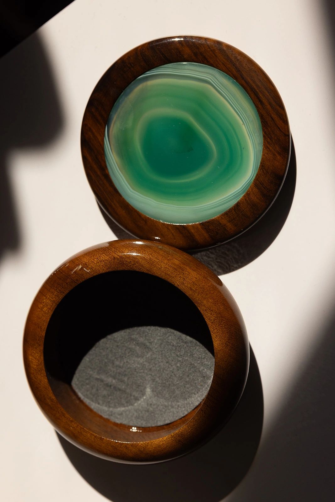 Box with Green Agate lid - Image 2