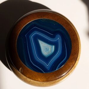 Box with Blue Agate lid