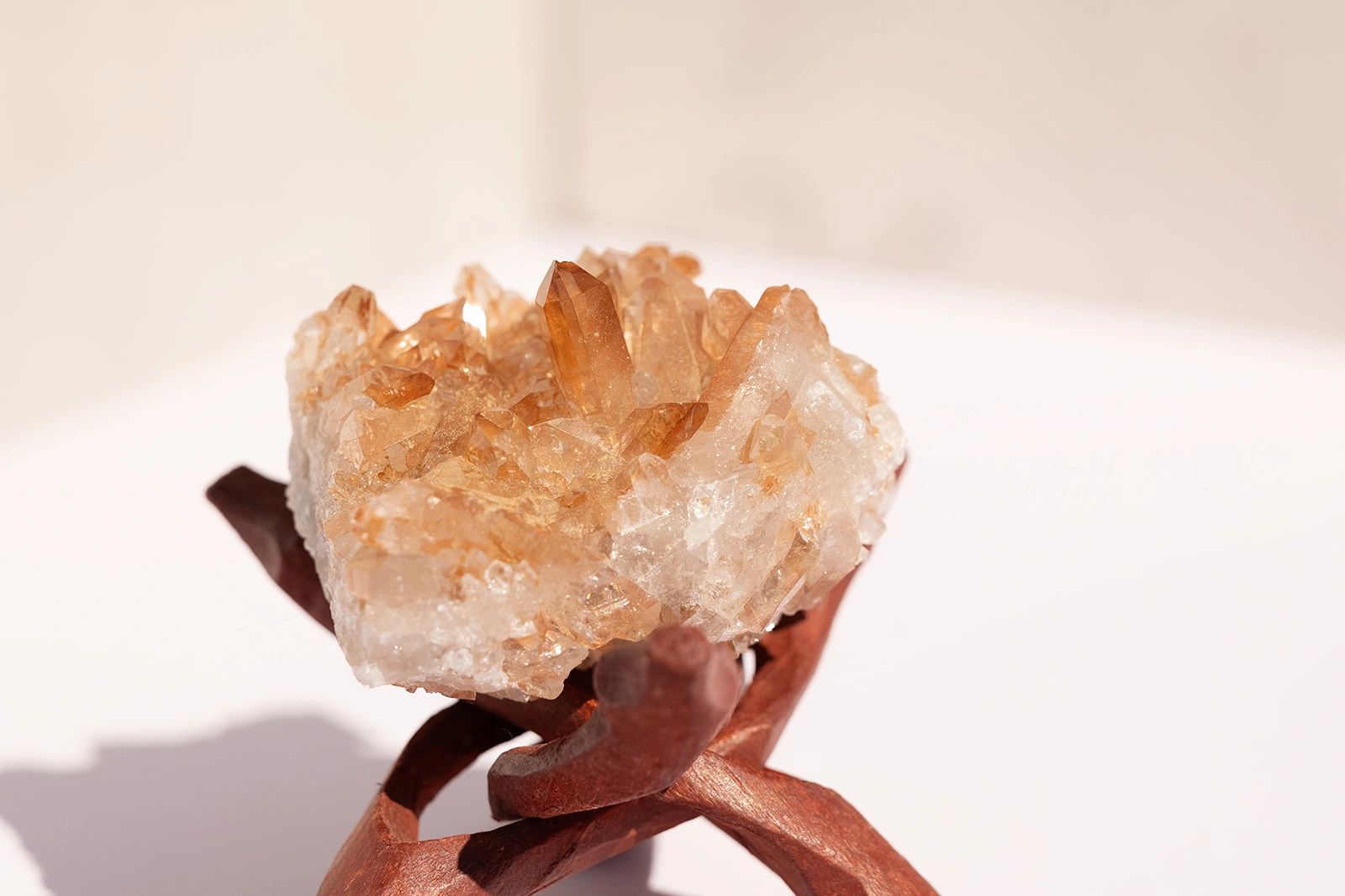 Tangerine Quartz Cluster - Image 2