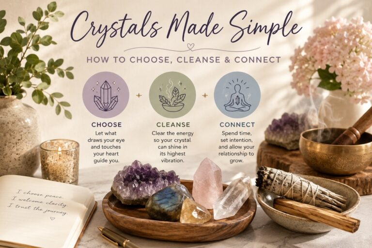 Crystals Made Simple: How to Choose, Cleanse & Connect